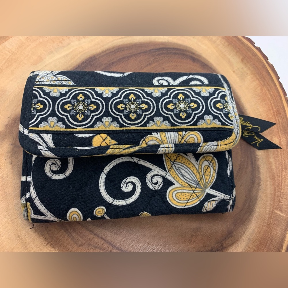 Vera Bradley Yellow Bird Euro Wallet